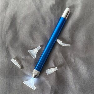 Blue diamond art luminous pen